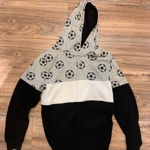 Boys soccer hoodie